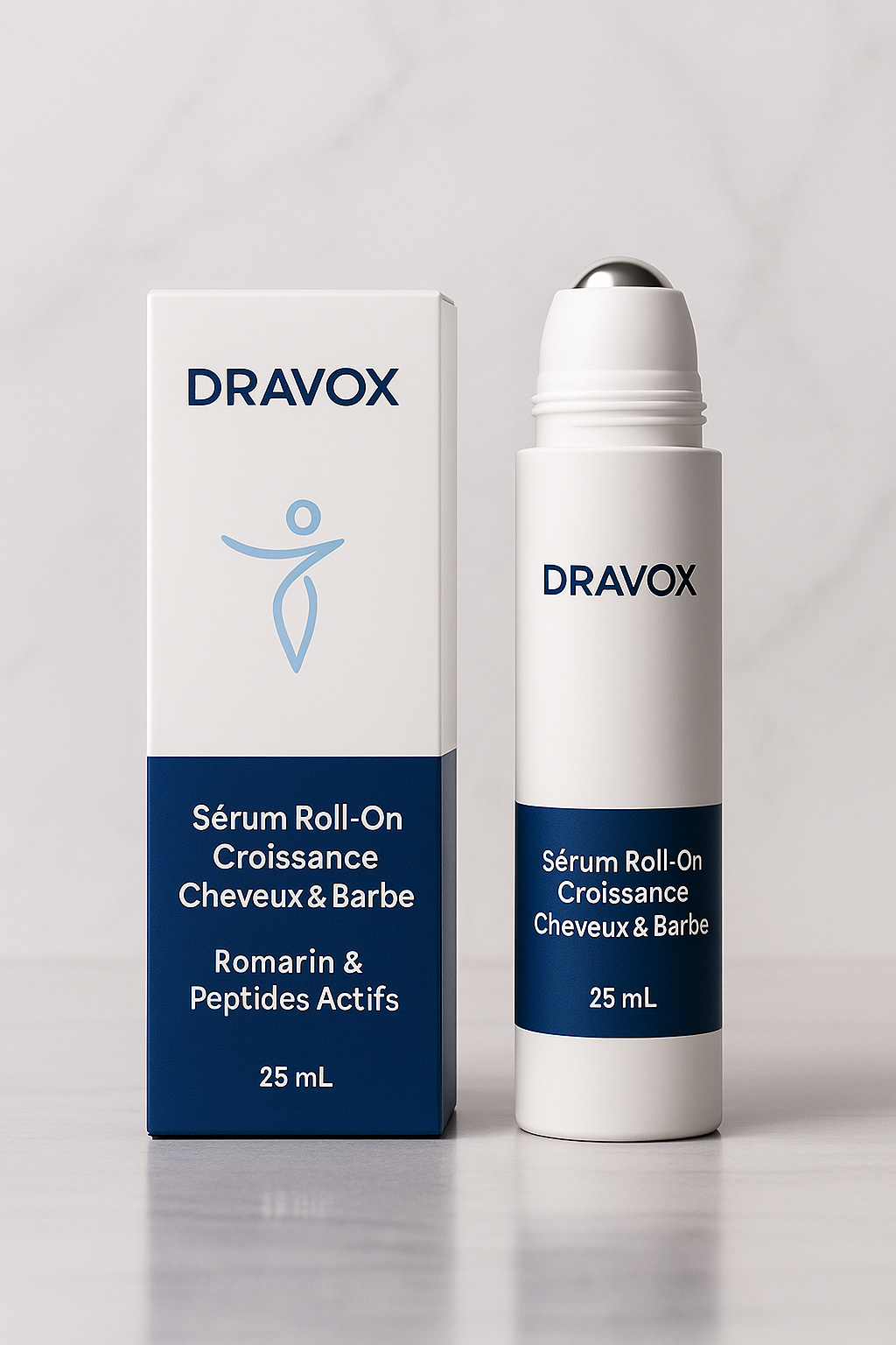 Sérum au Romarin – Fortifiant Naturel pour la Pousse des Cheveux et de la Barbe (Roll-On Massage)